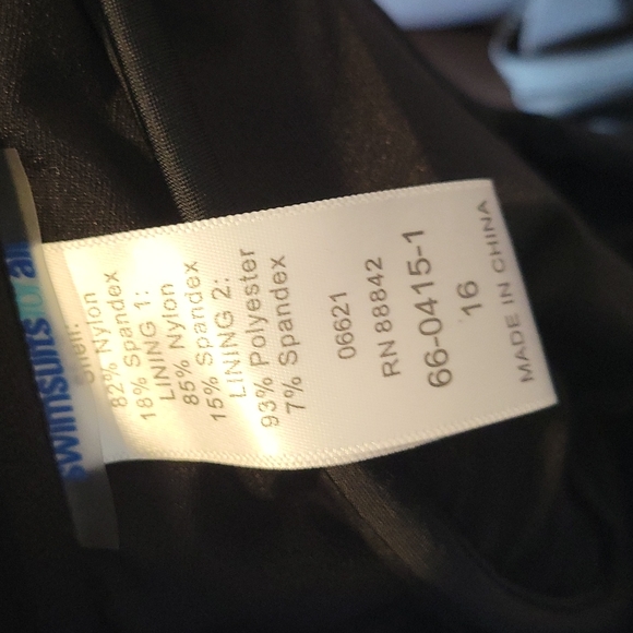 Ashley Graham Swimsuits for All Black Swimsuit - Picture 7 of 7